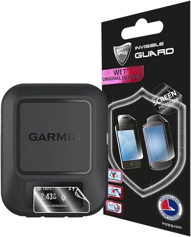 IPG for GARMIN inReach Mini 2 - Mini Handheld Hiking GPS Touch Screen (2 Units) Hydrogel Invisible Film Screen Protector Guard Cover Free Lifetime Replacement Bubble -Free for Mini in Saudi Arabia