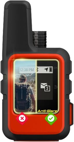 IPG for GARMIN inReach Mini 2 - Mini Handheld Hiking GPS Touch Screen (2 Units) Hydrogel Invisible Film Screen Protector Guard Cover Free Lifetime Replacement Bubble -Free for Mini in Saudi Arabia