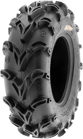 إطارات SunF ATV 25x8-12 25x8x12 Mud v-shape Muddy 6 PR A050 - مجموعة من 4 in Saudi Arabia