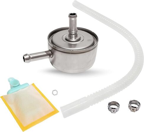 Fuel Filter Compatible with Harley Touring EFI 1999-2001 FLHTCUI Electra Glide Ultra Classic, FLHR/FLHRCI Road King, FLHTCI Electra Glide Classic, FLTRI/FLTRSEI Road Glide 75127-00A, 75076-00 in Kuwait