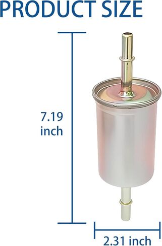 TOJIO FG1083 Fuel Filter Fit for Ford F-150 F-250 F-350 F-450 F-550 F-650 F750, For Mercury MOUNTAINEER ﻿, Replaces# GF796, 33243, G10166, 2C5Z-9155-AA in Kuwait