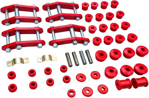 Front and Rear 2-Inch Lift Boomerang Shackle Kit with Bush Kit for Suzuki Samurai 1986-1995 in Kuwait