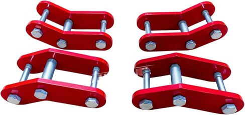 Front and Rear 2-Inch Lift Boomerang Shackle Kit with Bush Kit for Suzuki Samurai 1986-1995 in Kuwait