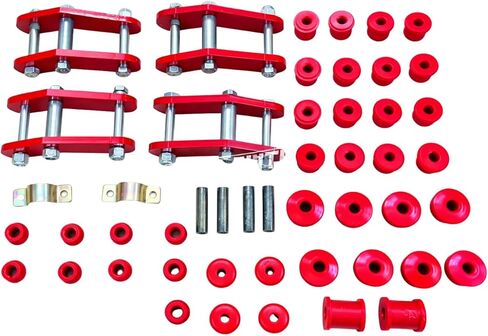 Front and Rear 2-Inch Lift Boomerang Shackle Kit with Bush Kit for Suzuki Samurai 1986-1995 in Kuwait