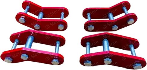 Front and Rear 2-Inch Lift Boomerang Shackle Kit with Bush Kit for Suzuki Samurai 1986-1995 in Kuwait