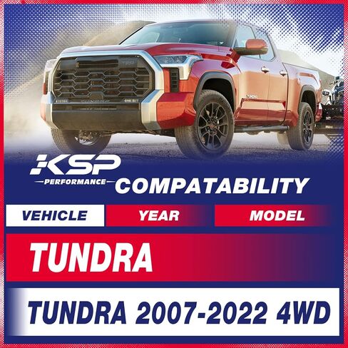 Diff Drop for 07-22 Tundra 4WD، KSP CNC تشكيله T6 Aircraft Billet Aluminium Drop Kit مع فاصل قطرة لوح انزلاقي لـ Tundra 2007-2022 4WD in Saudi Arabia