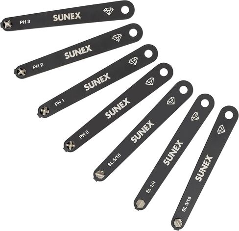 أدوات Sunex - فتحة فيليبسريج مطلية بالألماس منخفضة المظهر in Saudi Arabia