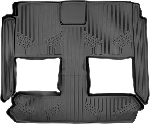 MAXLINER All Weather Cargo Trunk Liner Floor Mat Behind 2nd Row Seat Black Compatible with 2008-2020 Grand Caravan/Town & Country in Saudi Arabia