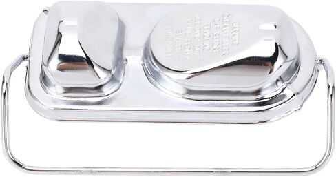 Master Cylinder Cover High Durability Anti Corrode Chrome Finish for Bendix Style Master Cylinders 1973-1983, 2 3/4in X 5 3/4in Size, Crafted from Stainless Steel in Kuwait