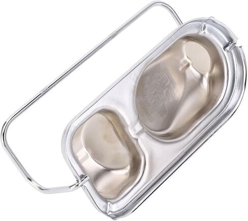 Master Cylinder Cover High Durability Anti Corrode Chrome Finish for Bendix Style Master Cylinders 1973-1983, 2 3/4in X 5 3/4in Size, Crafted from Stainless Steel in Kuwait