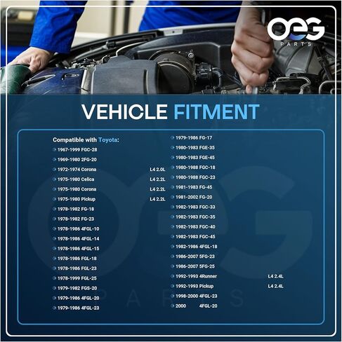 أجزاء OEG New Starter متوافقة مع 1981-1993 Toyota CELICA 4RUNNER Pickup Forklift 2.4L 1280009740 2280004850 2280004851، 2280004860، 2280004861، 2280007760، SND0119، سند0697، 41052354، 41052007 in Saudi Arabia