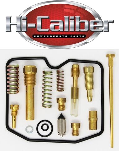 Hi-Caliber Powersports Parts Carburetor Carb Rebuild Repair Kit that is compatible with the 2002-2007 Suzuki LT-A500 500 Vinson 4WD ATVs in Saudi Arabia