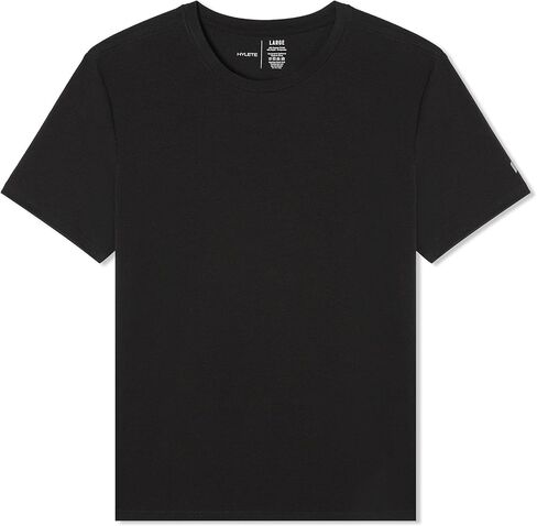 تي شيرت HYLETE Minimalist HY-Blend Crew باللون الأسود، مقاس X-Large in Kuwait