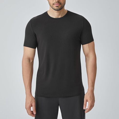 تي شيرت HYLETE Minimalist HY-Blend Crew باللون الأسود، مقاس X-Large in Kuwait