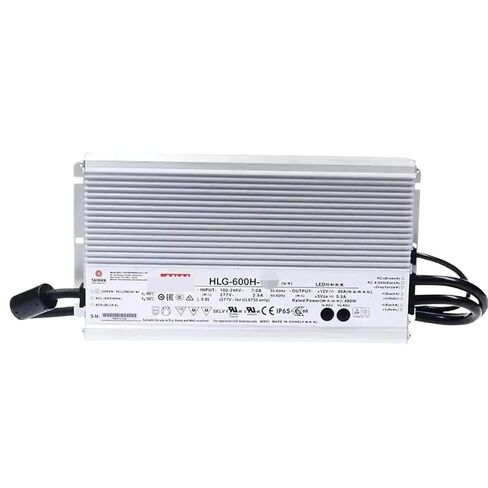 1pcs Switching Power Supply HLG-600H-12A 24A 30A 36A 42A 48A 54A Waterproof LED Power Supply Output Current Adjustable Type(HLG-600H-42A 42V) in Saudi Arabia