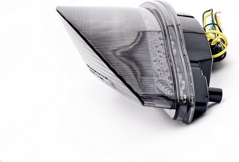 2nd Generation Motorcycle LED Tail Light with Turn Signals Compatible with 08-17 XV1900 Raider,Smoke in Kuwait