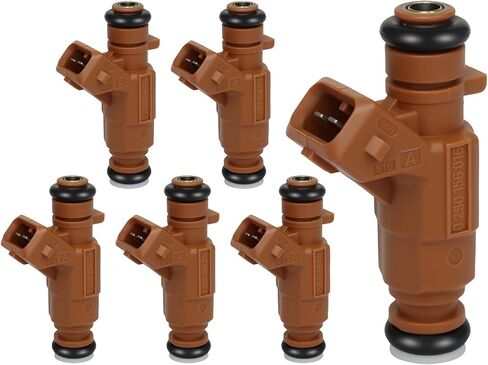 2000-2008 8 قطعة حاقن الوقود متوافق لمرسيدس بنز CL500 CLK430 CLK500 CLS500 E430 E500 G500 ML430 ML500 R500 S430 S500 SL500 2000-2008 4.3L 5.0L V8 استبدال 0280156016 852-12171 in Saudi Arabia