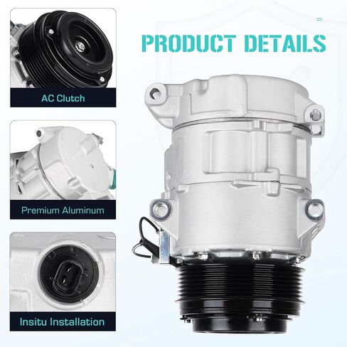 ضاغط مكيف الهواء مع قابض لكزس ES350 3.5 2007-2012، يناسب تويوتا RAV4 3.5 2006-2012، Venza 3.5L 2009-2016، استبدل CO 10856C in Saudi Arabia