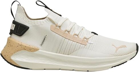 PUMA Womens Softride Symmetry Fuzion Marble Running Sneakers Shoes - Off White in Saudi Arabia