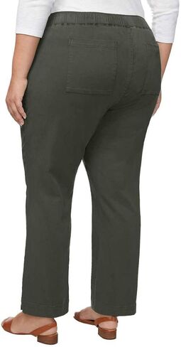 بنطال Buffalo David Bitton النسائي الناعم من مادة اليوسل مع رباط (الولايات المتحدة، ألفا، صغير، عادي، عادي، أسود) in Kuwait