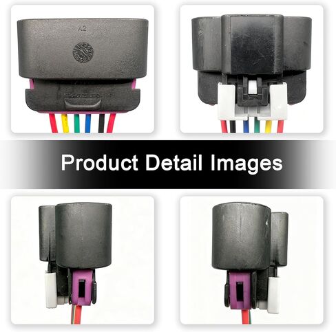 13584094 سرج أسلاك موصل مستشعر دواسة الوقود متوافق مع Chevy Silverado 1500-3500 Equinox، GMC Sierra 1500-3500، Yukon، Buick Enclave، Cadillac Escalade والمزيد يستبدل 645-595 in Kuwait