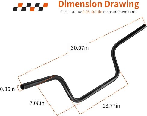 Heavy Duty Handlebar for Polaris Sportsman Hawkeye Trail Blazer Boss 300 325 330 400 500 570 700 800 2001-2019 5244581-067 in Saudi Arabia
