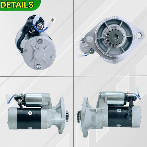 12V 15T Starter S13-332 متوافق مع محرك Yanmar 4TN78 4TN82 121256-77010 S13-94A S13-294 425-34685 AM878189 YM129400-77010 S13-124 S13-132 S13-94 S13-94A S13-294 in Saudi Arabia