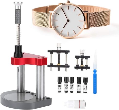 Professional Watch Dial Feet Repair Welding Machine, Precision Watch Repairing Tool with Accessories, Easy to Carry and Use, Sturdy Metal and Plastic Construction in Kuwait