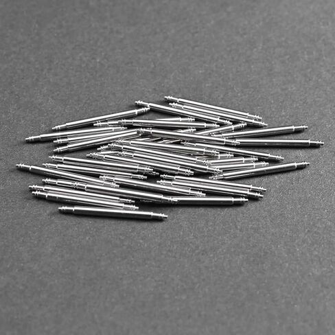 14mm 16mm 18mm 20mm 22mm 24mm Spring Bars, Watch Pins φ1.5mm Diameter 10pcs Stainless Steel Watchband Pins for Wristwatch Straps in Saudi Arabia