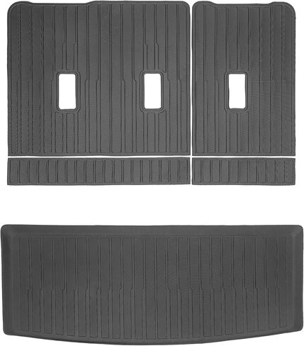 Yakitoko All Weather Cargo Liners for Honda Civic 2016 2017 2018 2019 2020 2021 Standard Cargo Mats Trunk Mat TPE Black in Saudi Arabia