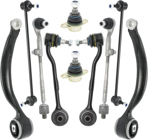 10 قطع من ذراع التحكم الأمامي السفلي مع وصلة كروية E90 Xi AWD 3 مجموعة تعليق متوافقة مع BMW 335xi/328xi 2007-2008، BMW 335i/328i xDrive 2009-2013، BMW X1 xDrive 2012-2015 in Kuwait