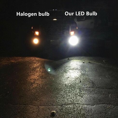 2x LED Fog Light Bulbs Lamp For Cadillac Escalade 2007-2014， 2504 PSX24W 12276 LED Fog Light Bulbs, 3200 Lumens Super Bright, 6000K Xenon White, 3030 12 SMD Chips, DRL Replacement Lamps in Saudi Arabia