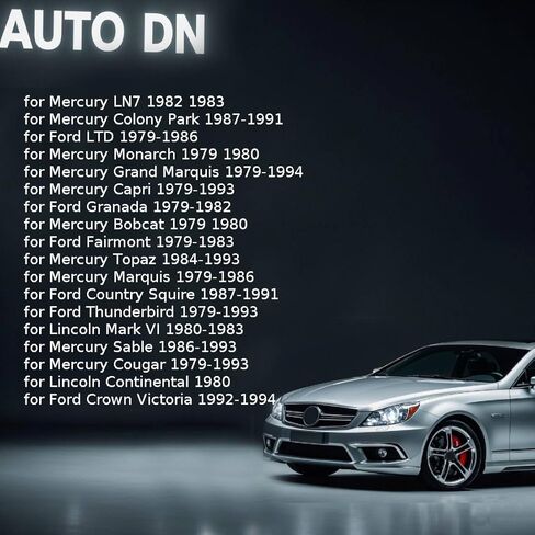 طقم عمود ذراع التحكم في التعليق الأمامي لـ Ford Country Squire، Victoria، Fairmont، Granada، LTD 1979 1980 1981 1982 1983 1984 1985 1986-1994 قطعتان بديلتان D9AZ3047A in Saudi Arabia