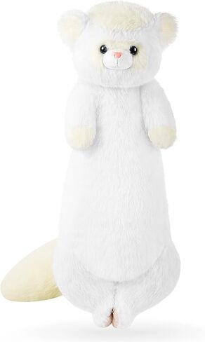 20.5 Inch Ferret Plush Stuffed Animal Long Cute Ferrets Pillow Soft Doll Stuffed Cute Toys Ferrets Lover Gift Kid Birthday Holiday Party Favor(Brown, 20.5 Inch) in Kuwait