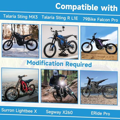 70/100-19 and 80/100-19 Dirt Bike Tire Tube Compatible with Surron Light Bee X LBX Electric Dirt Bike Talaria, 3.00-19 Front & Rear Tire Inner Tube for Segway X260 ERide Pro E-Bike Motorcycle in Kuwait