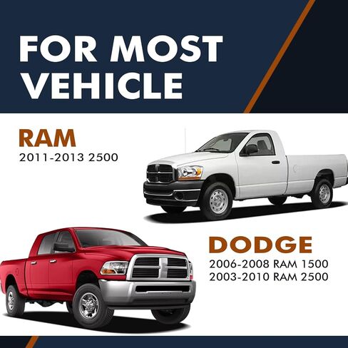 مجموعة PM Auto مكونة من 4 ممتصات صدمات أمامية وخلفية لسيارة دودج رام 2500 RWD موديل 2003-2010 in Saudi Arabia