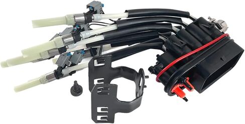 Fuel Injector Replacement for Chevy GMC 5.0L 5.7L V8 FJ504 89060440 19210687 800-1513N 17113274 - Compatible with C1500/C2500/C3500 Suburban Tahoe Express Savana Escalade (1996-2002) in Kuwait