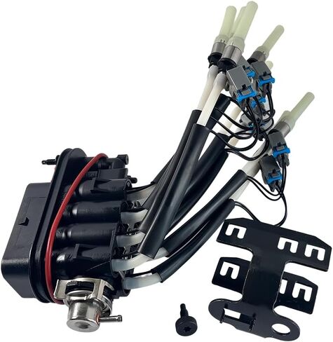 Fuel Injector Replacement for Chevy GMC 5.0L 5.7L V8 FJ504 89060440 19210687 800-1513N 17113274 - Compatible with C1500/C2500/C3500 Suburban Tahoe Express Savana Escalade (1996-2002) in Kuwait