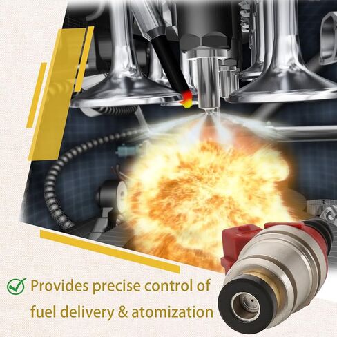1990-1994 D21 Pickup 2.4L Fuel Injectors,Compatible with/Nissan KA24 Motor OE#16600-86G00 in Saudi Arabia