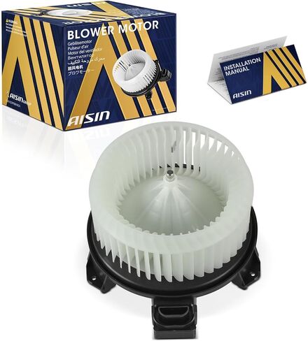 AISIN BLMAZ-00130 HVAC Blower Motor with Wheel Assembly - Compatible with Dodge Ram 1500 2500 3500, Journey, Jeep Wrangler, Compass, Patriot, Ford Edge, Fusion, Honda Accord, CR-V, Pilot, Odyssey in Saudi Arabia