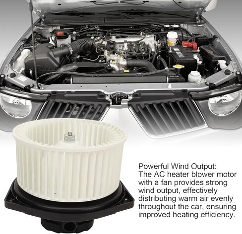 Astibym 12V AC Heater Blower Motor with Fan 7802A105 Replacement for Mitsubishi Triton L200 Pajero Sprot Montero, Astibymi6dqhzuwrn in Saudi Arabia