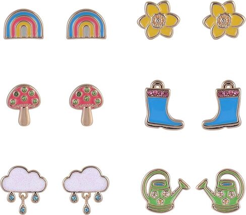 Hallmark 6 pack Easter Spring Stud Earring Set in Saudi Arabia