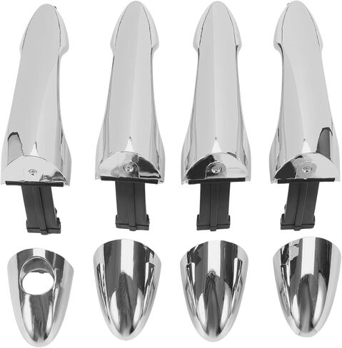 4Pcs Chrome Front Exterior Door Handle for Sportage 2011-2016 Rear Driver Passenger Side in Saudi Arabia