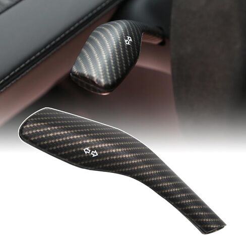 Steering Lever Cover for Tesla Model 3 Model Y Accessories Column Gear Shift Modefication Cover Pink Interior Wiper Rod Car Decorative Cover Pink in Saudi Arabia