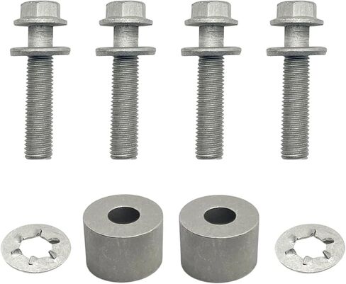 Skid Plate Mounting Hardware Kit (4 Bolts 2 Claw washers 2 spacers) PT938-00140-AA Compatible with Toyota 2014-2024 4Runner 2009-2014 FJ Cruiser 4.0L V6 in Kuwait