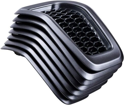 Set 7pcs Front Grille Grill Inserts Honeycomb Mesh Compatible with 2014 2015 2016 2017 2018 Jeep Cherokee in Saudi Arabia