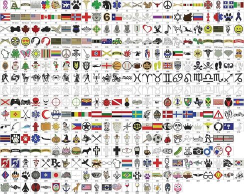 Custom Uniform Name Tape. White, 5 Inch Hook Fastener in Kuwait