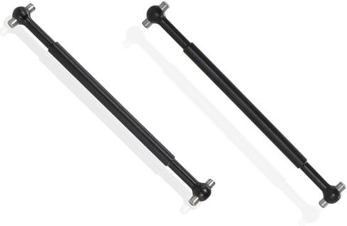 #45 Steel RC Dogbone Drive Shaft for 1/10 Losi Baja Rey 2.0 Upgrades Parts # LOS232081 (Black) in Kuwait