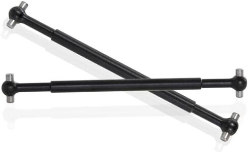 #45 Steel RC Dogbone Drive Shaft for 1/10 Losi Baja Rey 2.0 Upgrades Parts # LOS232081 (Black) in Kuwait
