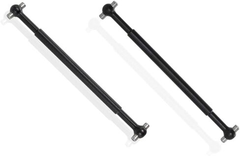 #45 Steel RC Dogbone Drive Shaft for 1/10 Losi Baja Rey 2.0 Upgrades Parts # LOS232081 (Black) in Kuwait
